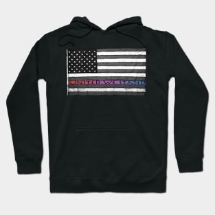 United We Stand - design for American unity Hoodie